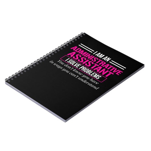 Carnet Administrative Professional Assistant Day (Côté gauche)