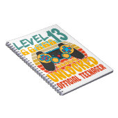 Carnet Adolescent officiel 13e anniversaire niveau 13 dév (Côté Droit)