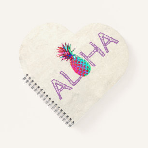 Carnet Adorable Aloha Hawaiian Pineappy
