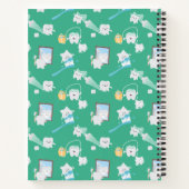 Carnet Adorable Bébé Dents Bureau dentaire Dentiste (Dos)