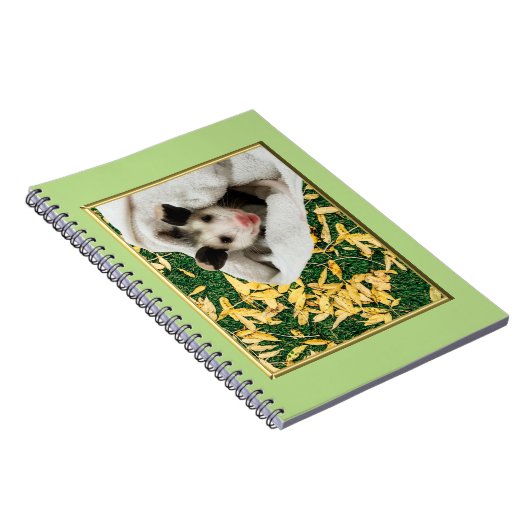 Carnet Adorable bébé doux Opossum (Côté Droit)