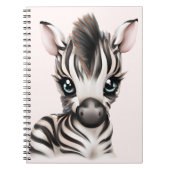 Carnet adorable bébé Zebra (Devant)