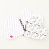 Carnet Adorable Cats Peeking Over Hearts  (Intérieur)