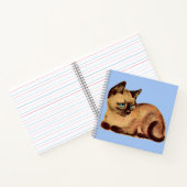 Carnet adorable chaton siamois (Intérieur)