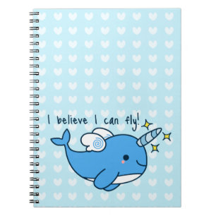 Carnet adorable de Kawaii Narwhal