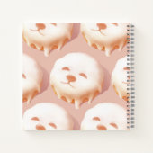 Carnet Adorable Donut Visage Chien (Dos)