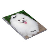 Carnet Adorable Fluffy White Chien Chien Chien (Côté Droit)