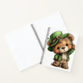 CARNET ADORABLE IRISH THEMED TEDDY BEAR (Intérieur)