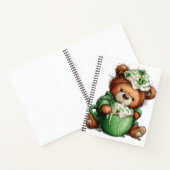 CARNET ADORABLE IRISH THEMED TEDDY BEAR (Intérieur)