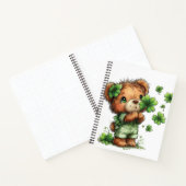 CARNET ADORABLE IRISH THEMED TEDDY BEAR (Intérieur)