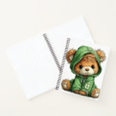 CARNET ADORABLE IRISH THEMED TEDDY BEAR (Intérieur)