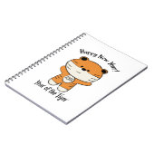 Carnet Adorable Joyeux Nouvel An 2022 Année du Tigre (Côté gauche)