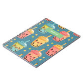 Carnet Adorable Kawaii Boba Conception de boisson (Côté gauche)