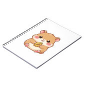 Carnet Adorable Kawaii Chibi Hamster (Côté gauche)