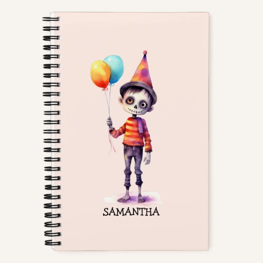 Carnet Adorable Kid Zombie - Jolie Halloween (4) (Recto)