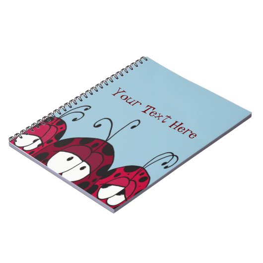 Carnet adorable Ladybugs (Côté gauche)