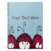 Carnet adorable Ladybugs (Devant)