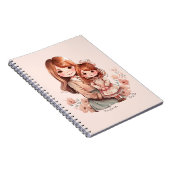 Carnet Adorable maman et fille Bond (Côté Droit)