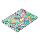 Carnet Adorable Motif Kawaii (Côté gauche)