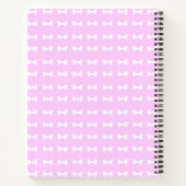 Carnet Adorable Nerdy Puppy Pink Notebook par Mei Yu (Dos)