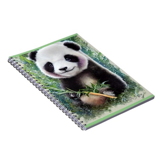 Carnet Adorable Panda (Côté Droit)