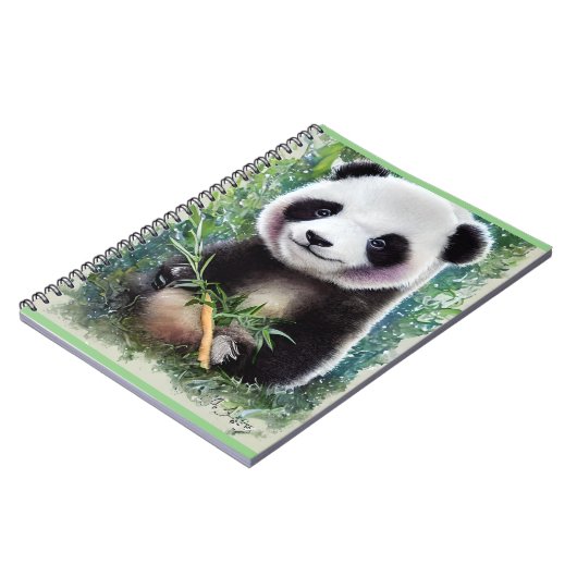 Carnet Adorable Panda (Côté gauche)