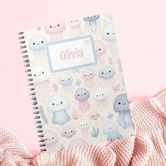 Carnet Adorable Parade de méduses