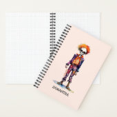 Carnet Adorable Pastel Zombie - Jolie Halloween (À l'intérieur)