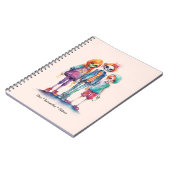 Carnet Adorable Pastel Zombie Trio - Joli Halloween (Côté gauche)