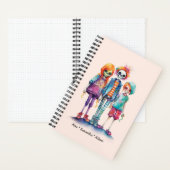 Carnet Adorable Pastel Zombie Trio - Joli Halloween (À l'intérieur)