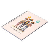 Carnet Adorable Pastel Zombie Trio - Jolie Halloween (2) (Côté gauche)