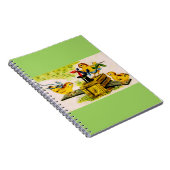 Carnet adorable petit magicien (Côté Droit)