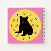 Carnet Adorable Petit Miel Ours (Dos)