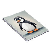 Carnet adorable petit pingouin (Côté Droit)
