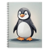 Carnet adorable petit pingouin (Devant)