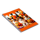 Carnet Adorable puppies halloween  (Côté Droit)