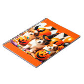 Carnet Adorable puppies halloween  (Côté gauche)