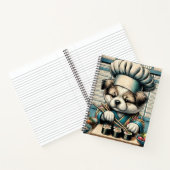 Carnet Adorable Sushi Chef Chiot (Intérieur)