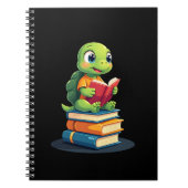 Carnet Adorable Turtle Reading Books (1) (Devant)