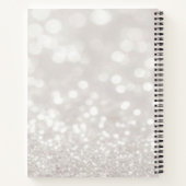 Carnet Adorable visage de rennes, Bokeh (Dos)