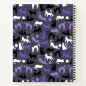 Carnet Adorable Yoga mignon Pots de chat (Dos)