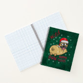 Carnet Adorables Noël Carlin mignon En Neige (Intérieur)