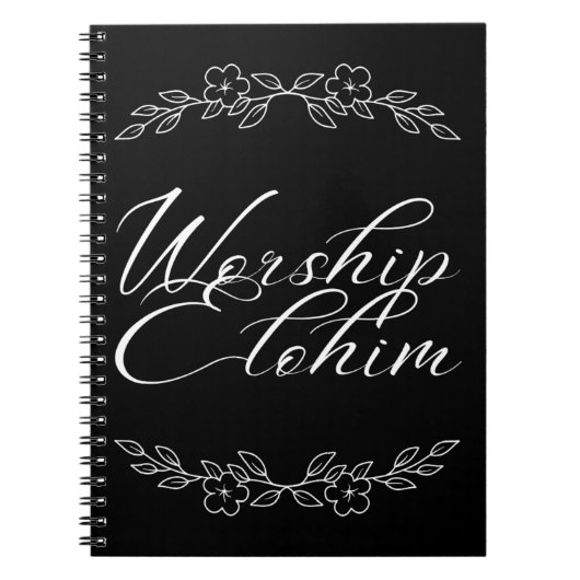Carnet Adoration Elohim (Devant)