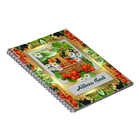 Carnet Adresse du panier de fraises (Côté Droit)