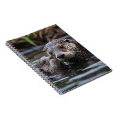 Carnet **"Adrift in Love : Mummy and Baby Otter"** (Côté Droit)