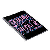 Carnet Adulte Adulte Difficile AF Ne Recommanderait Pas (Côté Droit)