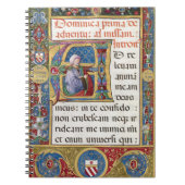 Carnet Advent Liturgie de Noël Manuscrit médiéval (Devant)