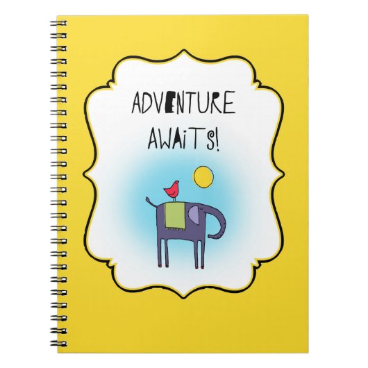 Carnet Adventure Attend Whimsical (Devant)