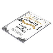 Carnet Adventure Await Guest Book Baby shower (Côté gauche)