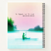 Carnet Adventure Await Lune de miel Romantique Pink Ocean (Dos)